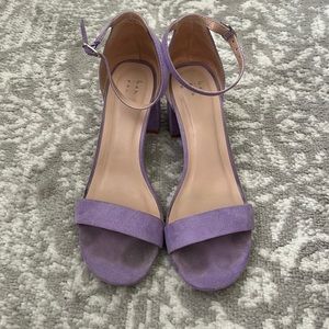 Target A New Day Lilac Light Purple Michaela Block Heel